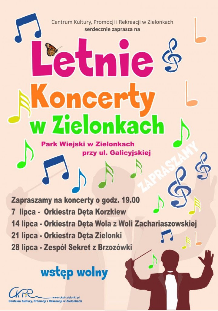 Letnie koncerty w Zielonkach
